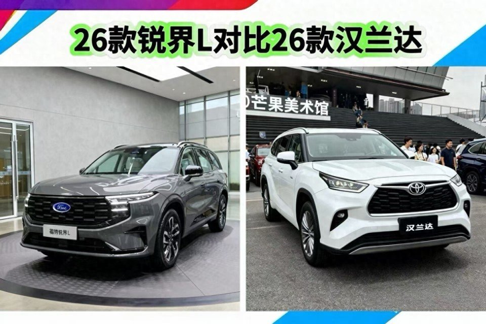 都是爆款七座！26锐界L对比26款汉兰达，哪款车更胜一筹 | BitAuto