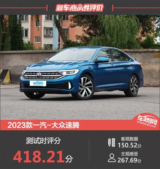 2023款一汽-大众速腾新车商品性评价|新车评网|m.xincheping.com