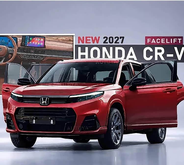 2027 款本田 CR-V 重磅来袭!外观内饰全升级,还新增氢燃料版本