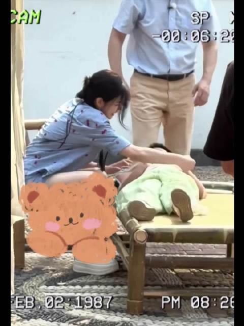 等我小了我也要当妈咪的小“病人” 最后的笑好萌呀宝宝