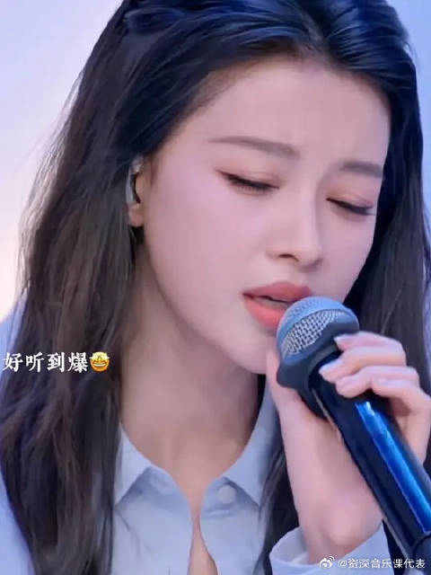 认真带队也认真歌唱，孙仪的歌声太治愈了