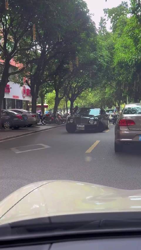 平路崴脚？这可是大宾利，这样的“关中王”科学嘛？