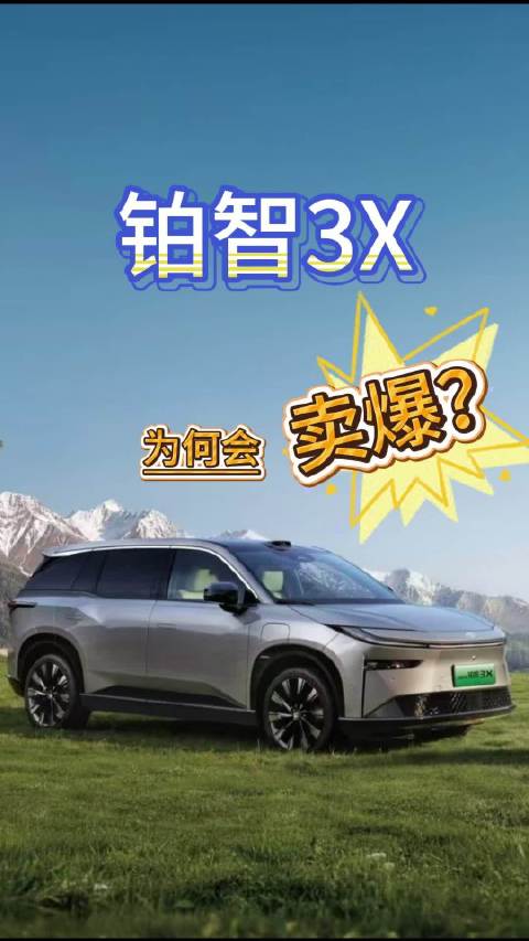铂智3X用户画像曝光，合资电车长期热销原因揭晓