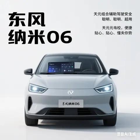 10万级智能驾驶破局者:东风纳米06天元智能如何重新定义敢用好用
