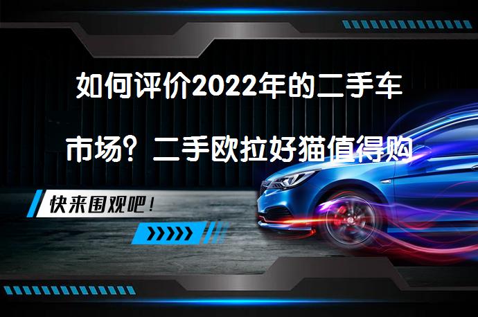 如何评价2022年的二手车市场?二手欧拉好猫值得购买吗?