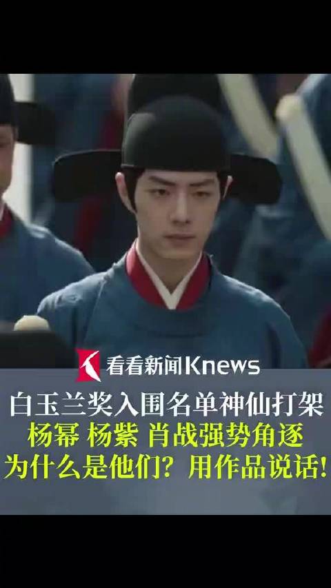 白玉兰奖入围名单神仙打架