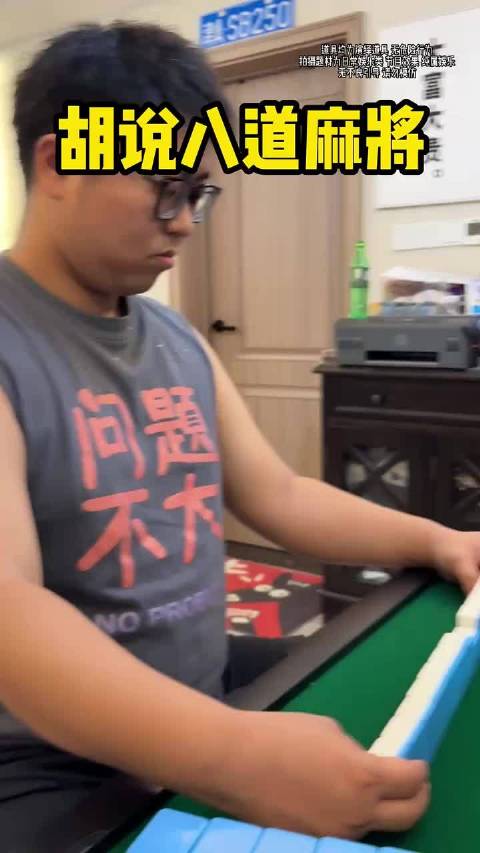 不会胡说八道打不好这麻将