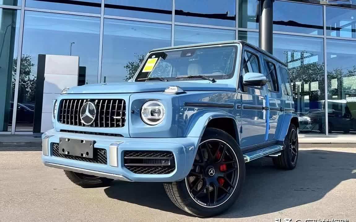 落地总价超330万的奔驰性能越野车,G63AMG,排量4.0T输出585马力