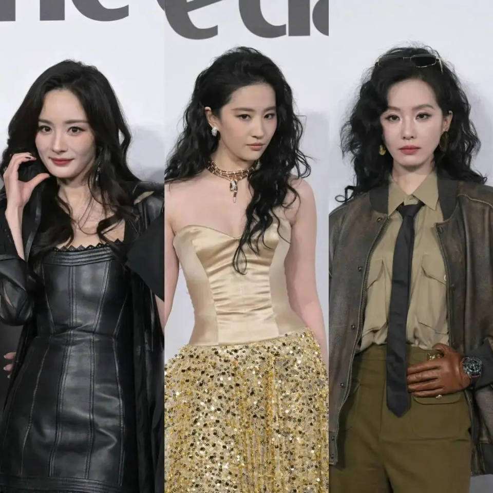 Vogue聚会神仙同框!刘诗诗杨幂交头耳语亲密无间,檀健次棕色马甲亮眼抢镜