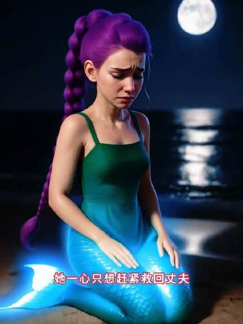 美人鱼公主落下的泪珠凝成珍珠，竟成了拯救人类男孩的关键！