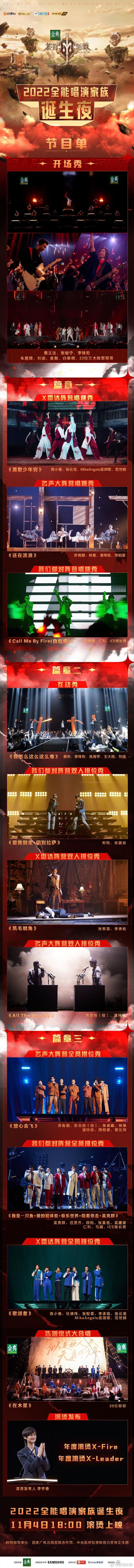 芒果TV《披荆斩棘》发布总决赛节目单，李宇春加盟