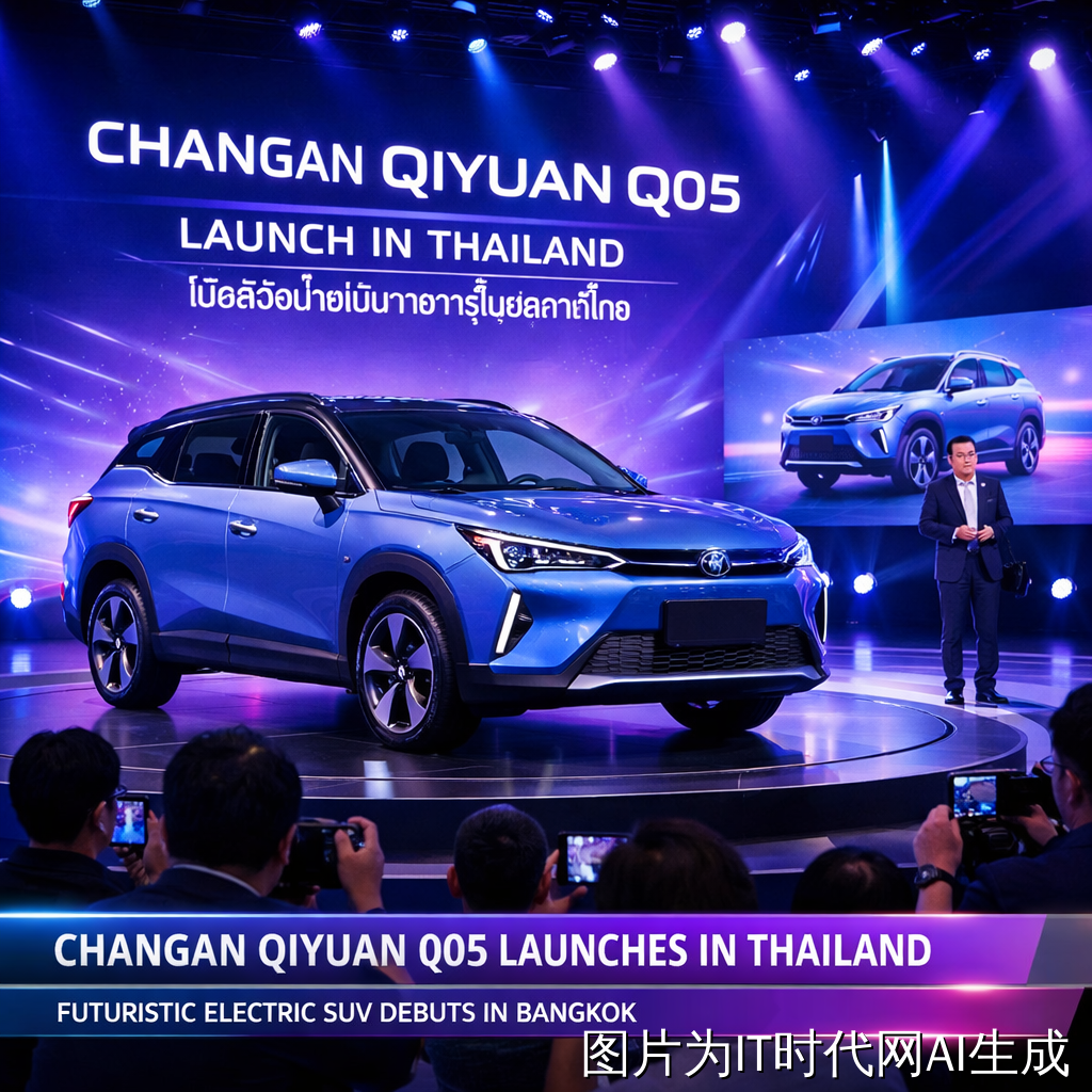 长安启源Q05在泰国上市 首款海外专属车型|上市|泰国|电动旗舰轿车|长安启源q05|长安汽车