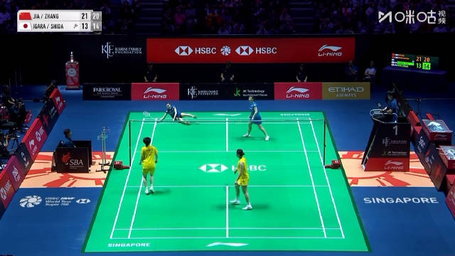 凡贤组合横扫日本对手，与队友会师新加坡赛女双决赛