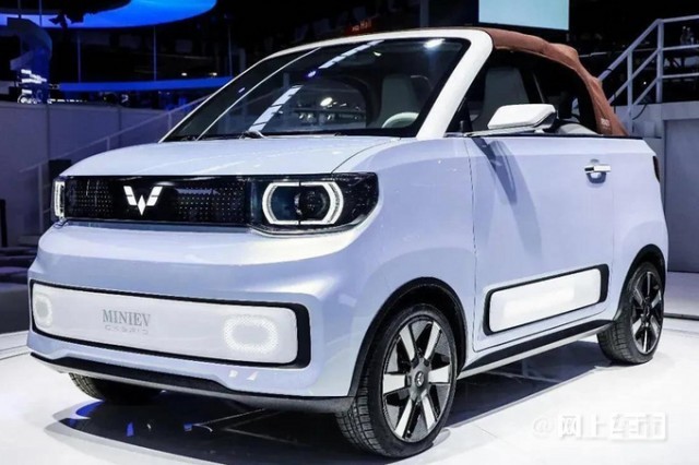 宏光MINIEV敞篷版8月上市！续航300Km 或4万起售_汽车频道_中国青年网