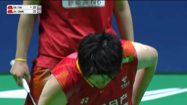贾一凡张殊贤夺新加坡公开赛女双冠军