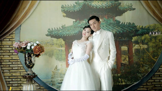 明台和于曼丽拍结婚照，两人实在太般配了 伪装者 胡歌 宋轶