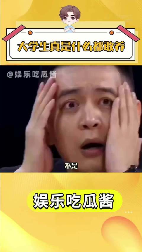 你们大学生怎么什么都敢养啊！