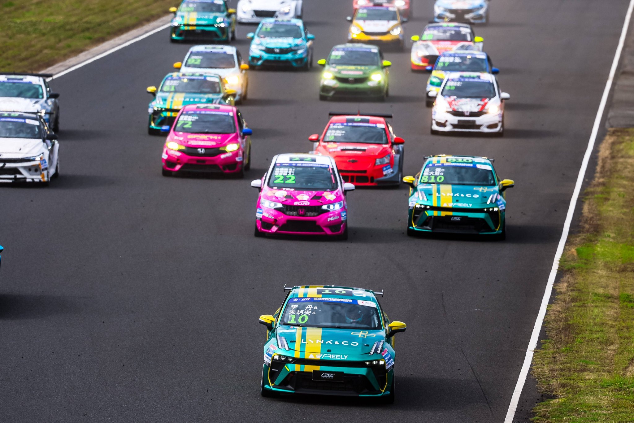 郭富城、韩东君都来了！领克03+ TCR宁波站4冠1亚2季_赛车_赛场_China