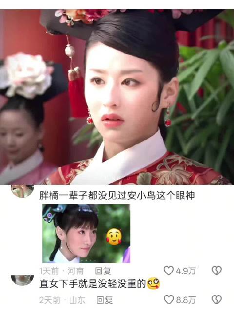 叫你乱撩，还不负责，撩到安小鸟这种病娇了吧 甄嬛传