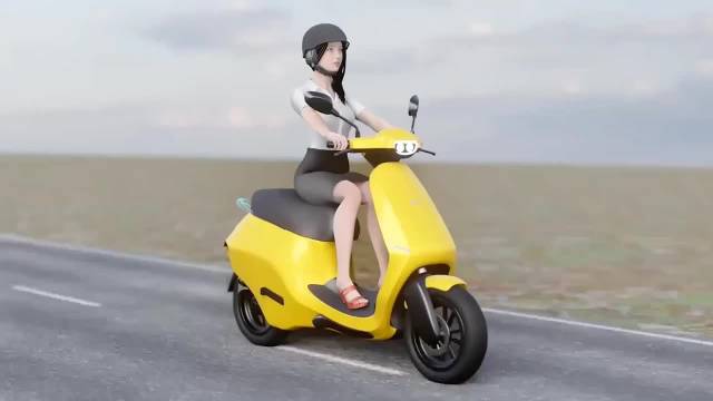 电瓶车锂电池供电载娃上坡轻松，通勤实用引青睐