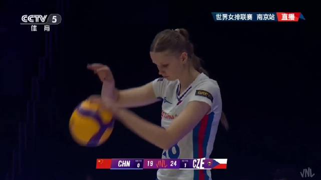 中国女排连丢两局0比2落后捷克