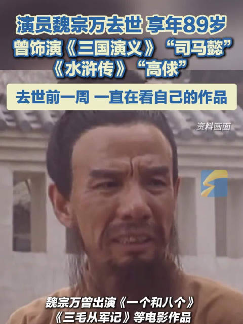 魏宗万去世前一直在看自己的作品