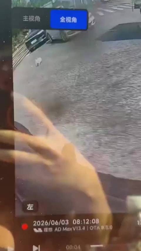 问界M9浙江台州事故电池未起火，车主安全挪车
