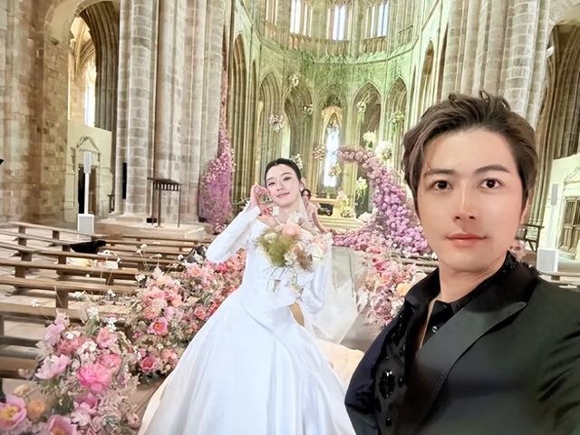 陈学冬现身奚梦瑶婚礼现场,此前因车祸久未露面引退圈猜疑