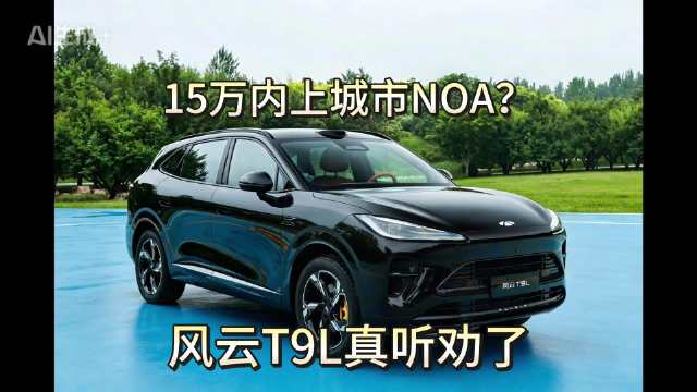风云T9L 230 Pro新增1.1万猎鹰700智享包，15万内享城市NOA