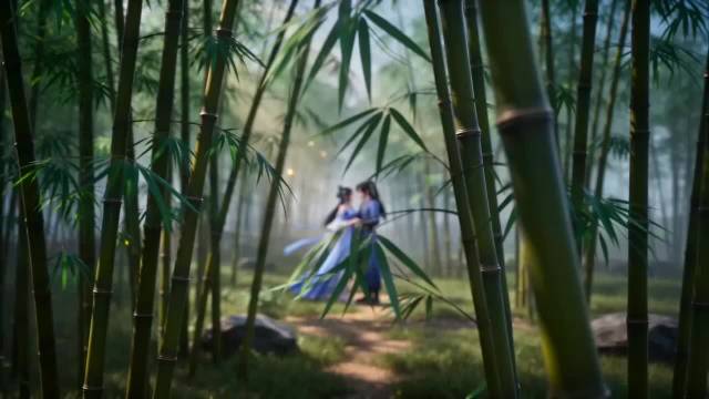 纯情铁柱被仙女婉儿逮住在竹林亲了又亲（bushi）
