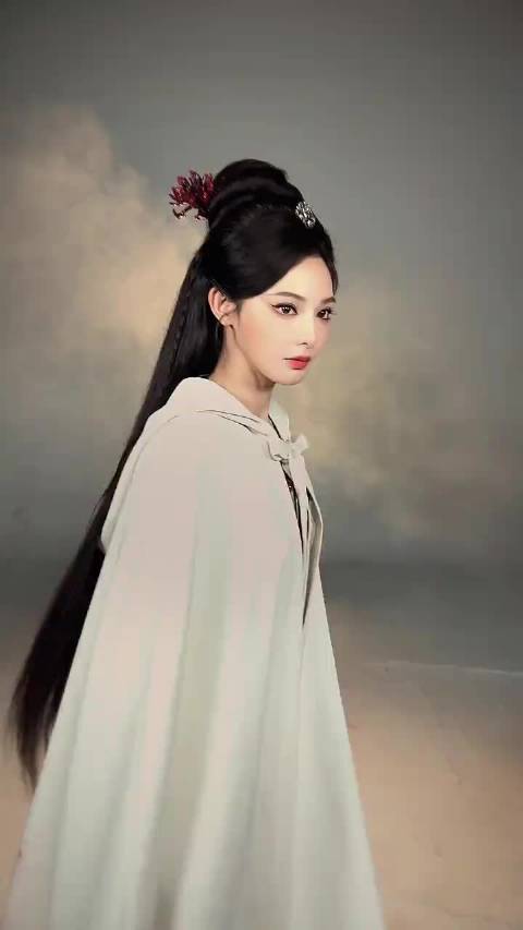彭小苒搭档郭虎新剧开机，挑战红衣女魔头