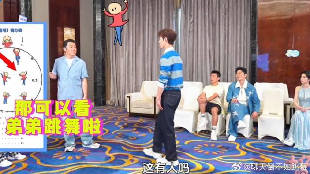 沙溢是懂观众想看什么的！ 让李昀锐跳婀娜的芭蕾动作，终于可以看小林跳舞了