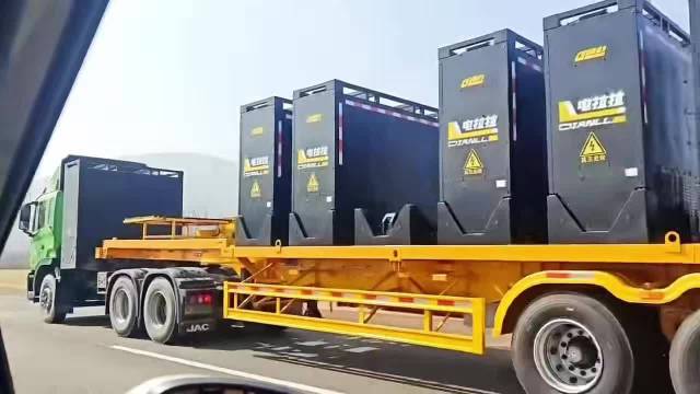 大型移动充电宝，电拉拉移动补能车，能充电能换电，重卡和乘用车都适配