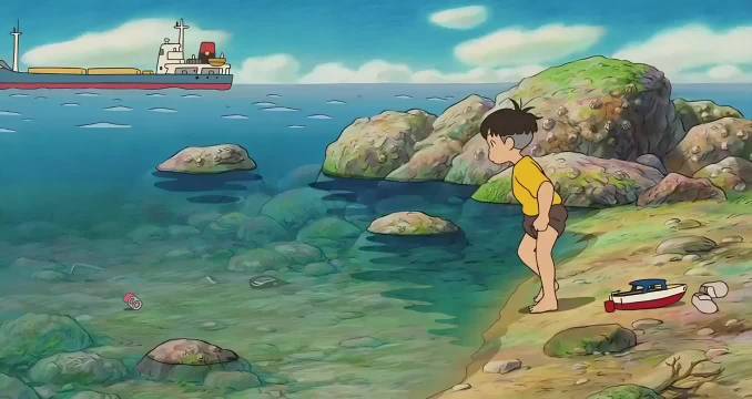 宫崎骏动画｜宗介｜波妞｜只为那一刻与你相拥 终会有人不顾一切奔向你
