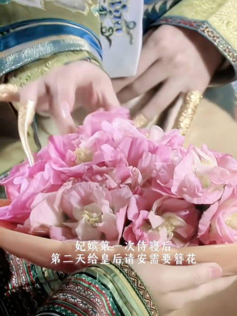 甄嬛传揭秘后宫簪花礼仪，宜修常戴花显地位