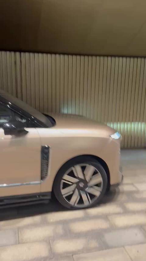 姚明的这个座驾还真换成了ES9啊，从上面走下来，真是毫无违和感