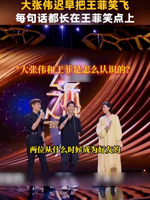 大张伟是怎么做到每句话都猜中王菲的笑点的