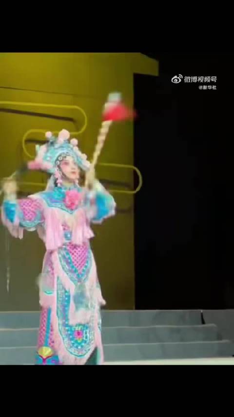 00后秦腔演员诠释又美又飒刀马旦