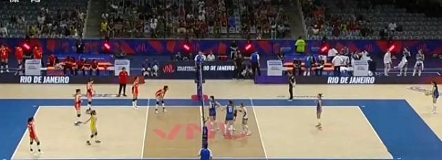 中国女排3-1逆转塞尔维亚女排!世联赛巴西站收官