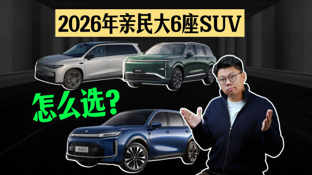 2026年亲民大6座SUV怎么选？