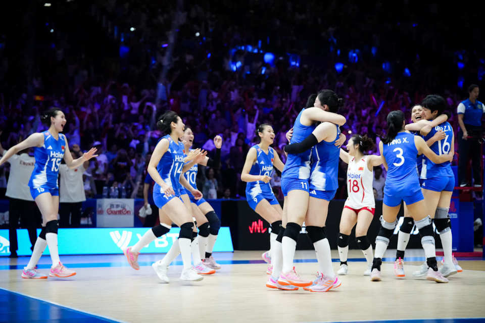 3-1逆转!中国女排掀翻世界第3:进账9.51分,主场3胜1负收官!