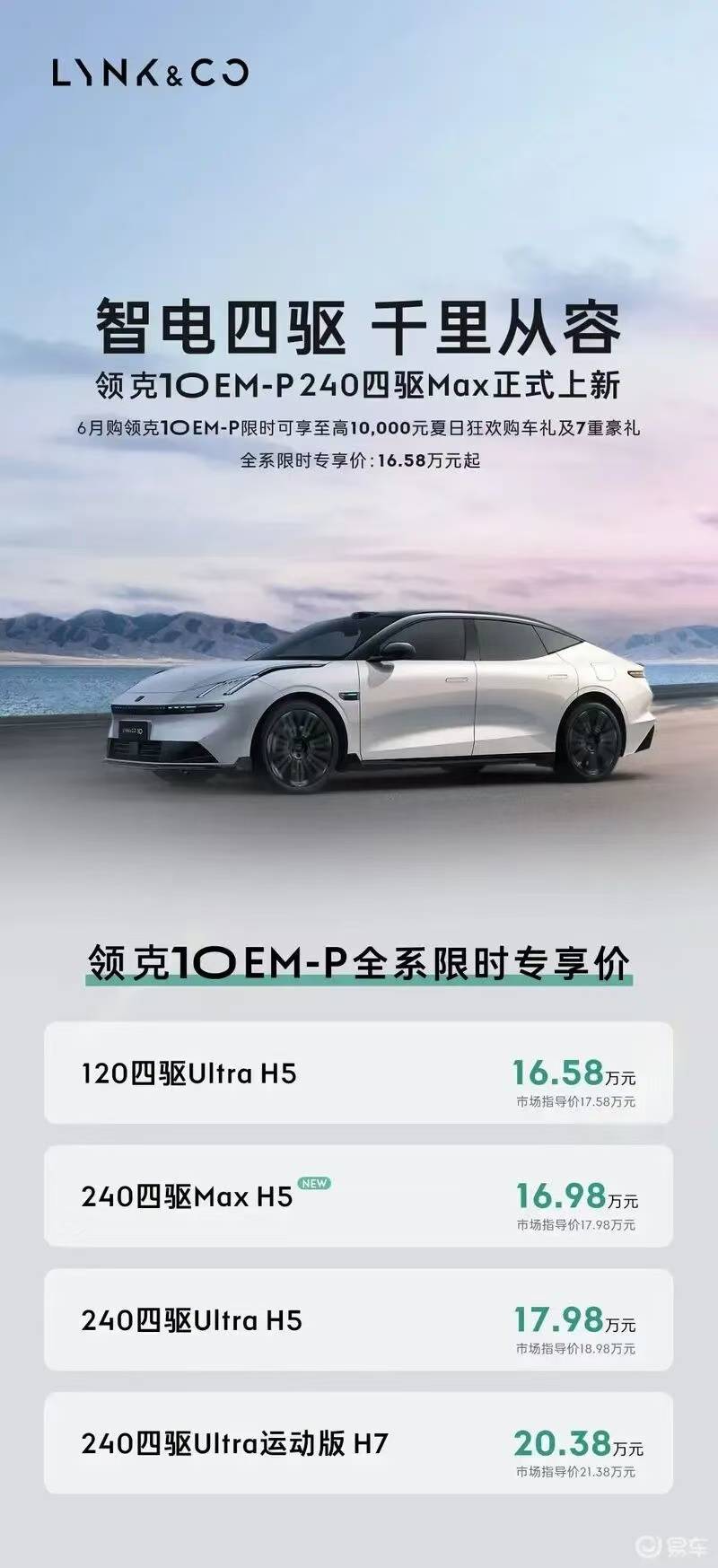 38.2kWh大电池,浩思动力赋能领克10 EM-P超长续航_汽车