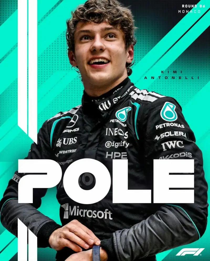 [流言板]F1摩纳哥站排位赛：安东内利杆位，维斯塔潘P2汉密尔顿P3-综合体育-综合体育区-虎扑社区