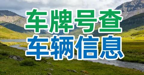 车牌号查车辆信息怎么查?2026 最全攻略，正规渠道不踩坑