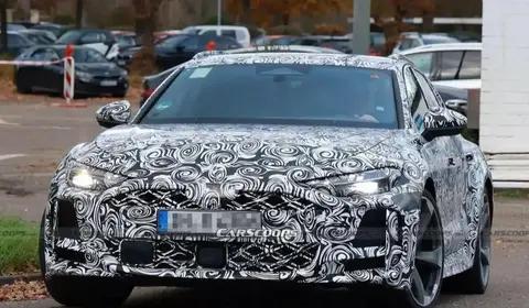 2026款奥迪RS5 Avant路测曝光：外观接近量产，动力升级PHEV