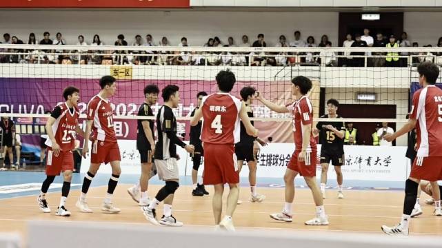 北体男排3:1胜南昌大学，CUVA决赛首场告捷