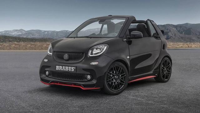 Smart 化身小巧的黑武士,Brabus 125R敞篷小钢炮
