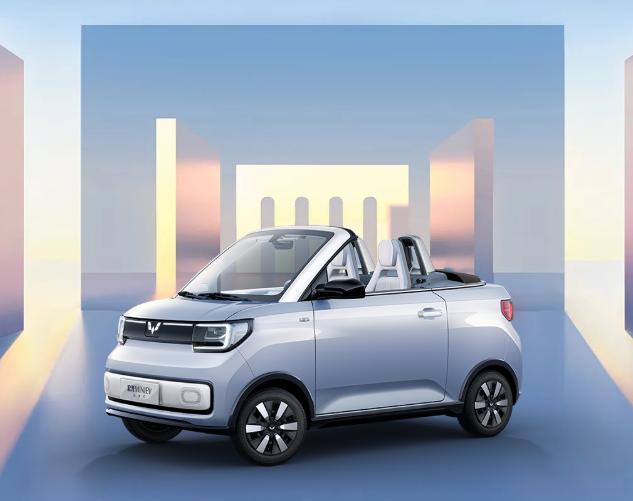五菱宏光 MINI EV 敞篷版配置全公开:续航 280 公里,后置后驱