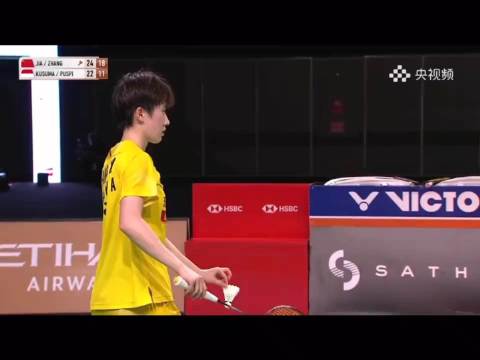 贾一凡张殊贤澳羽赛女双夺冠，五轮激战登顶