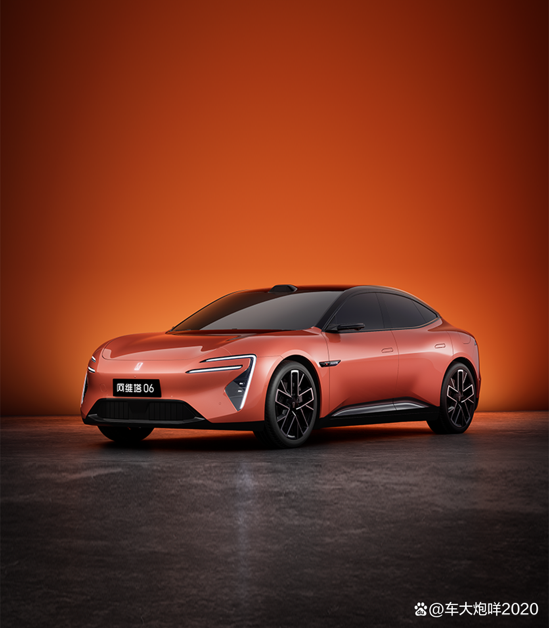 二季度上市!阿维塔06实车内饰曝光,竞争特斯拉Model 3有戏吗